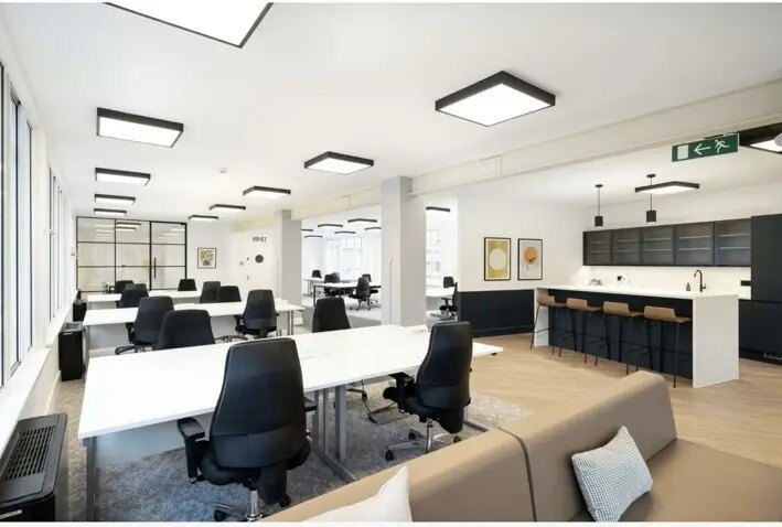 The fitted office secured for Little Emperors on John Prince’s Street